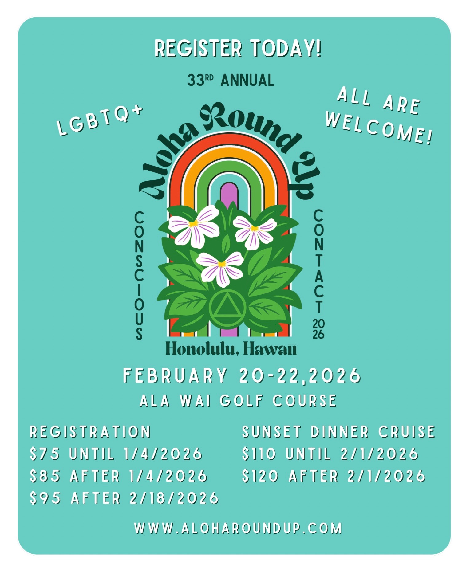 33rd Annual Aloha Round Up – Alcoholics Anonymous on O'ahu